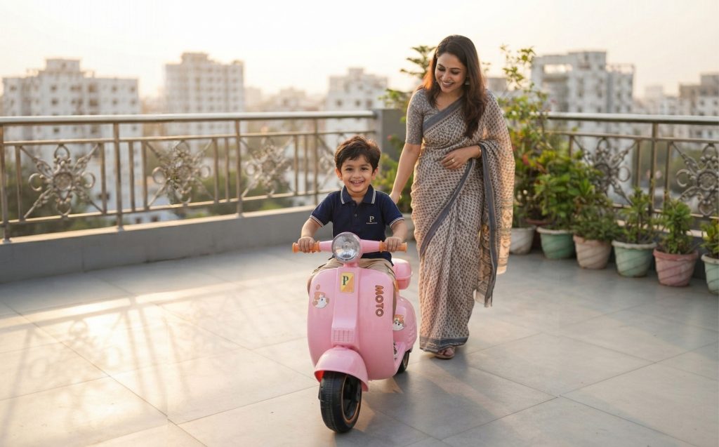 Mini kids electric scooter